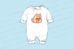 Cute kawaii cat