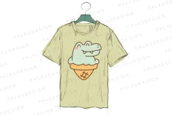 Cute kawaii ice cream animals