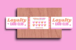 Cute Loyalty Card Template