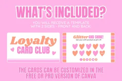 Cute Loyalty Card Template