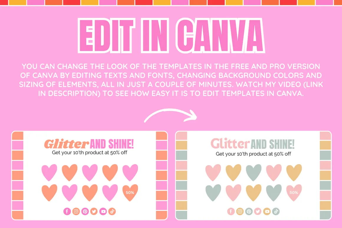 Cute Loyalty Card Template