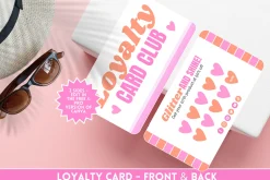 Cute Loyalty Card Template
