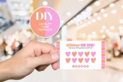 Cute Loyalty Card Template