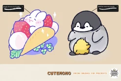 CuteMono Inking Brushes [Procreate]