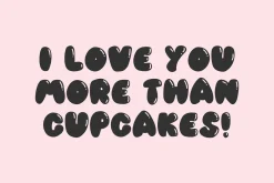Cutesy Bubbles Sans Font