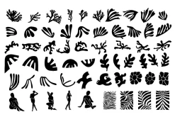 Cutout stamp brushes for Procreate
