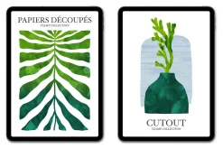 Cutout stamp brushes for Procreate