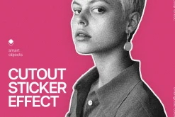 Cutout Sticker Photo Effect
