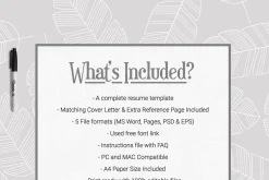 CV for Typography Expert | Resume