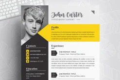 CV for Typography Expert | Resume