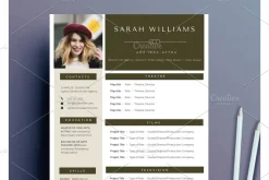 CV template with Photo, resume