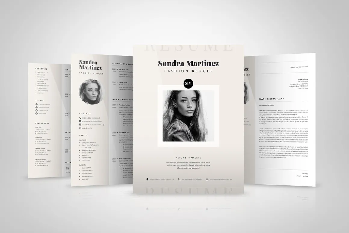 Cv Template Word