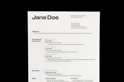 CV/Resume & Cover Letter Template_01