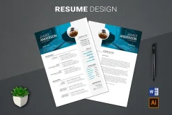 CV Resume Template Word