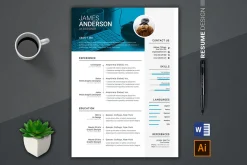 CV Resume Template Word