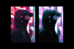 Cyberpunk Motion Poster Effect