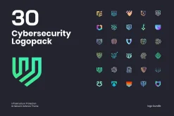 Cybersecurity Logo Bundle