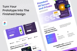 Cyber Swift Ink - VPN Landing Page