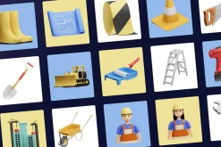 3D Construction Icons