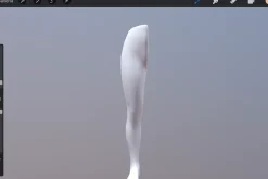 3D Model Female for Procreate App