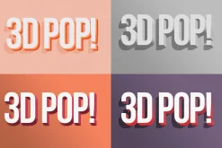 3D POP! Photoshop Effects Vol. 2