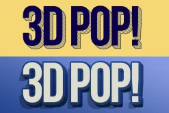 3D POP! Photoshop Effects Vol. 2