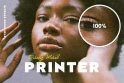 Daily Mail Printer Photoshop Effects