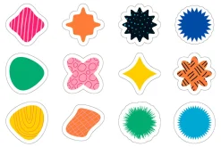 110+ DAILY STICKERS VECTOR SET