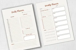 Daily Weekly Monthly Planner Pack