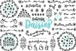 Daisies, Vector, PNG, SVG