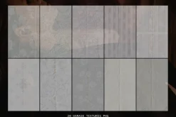 Damask Overlays & Crystal Dots