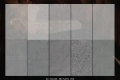 Damask Overlays & Crystal Dots