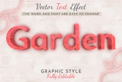 3D Apple Editable Text Effect