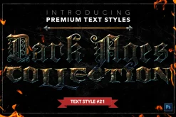 Dark Ages #2 - Text Styles