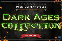 Dark Ages #1 - Text Styles