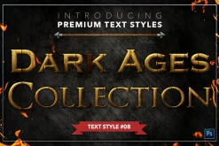 Dark Ages #1 - Text Styles