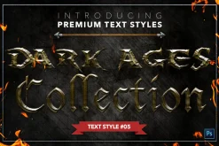 Dark Ages #1 - Text Styles