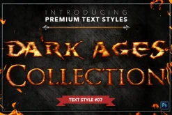 Dark Ages #1 - Text Styles