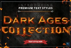 Dark Ages #1 - Text Styles