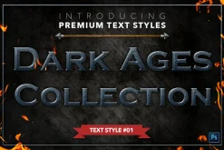 Dark Ages #1 - Text Styles