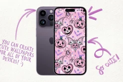 Dark and Cute Halloween Patterns