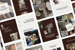 Dark Brown Instagram Posts
