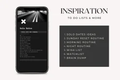 Dark Mode Notion Planner Template