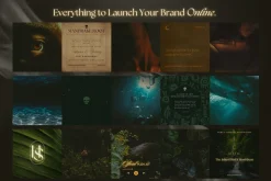 Dark Tropical Social Media Bundle