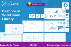 Dashboard Wireframe UI Kit
