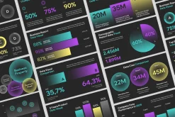 Data Visual Infographic Powerpoint