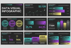 Data Visual Infographic Powerpoint