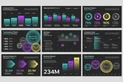 Data Visual Infographic Powerpoint