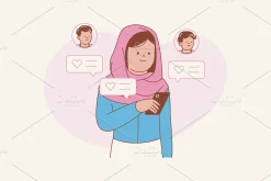 Dating App Illustration