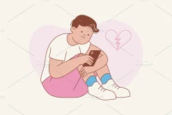 Dating App Illustration